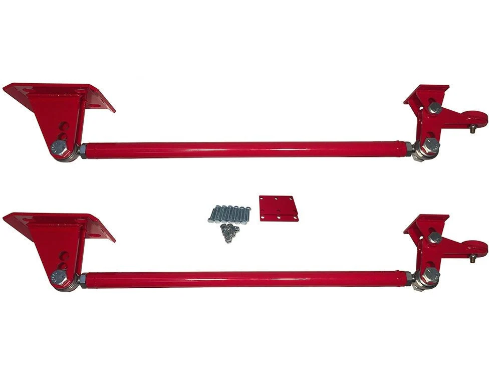 Silverado & Sierra Traction Bars| 1988-2023 (Axle Flipped Trucks) Red