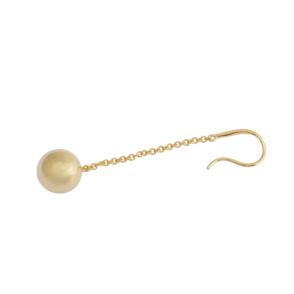 Tiffany & Co. Hardware Ball Earrings 18K Yellow Gold