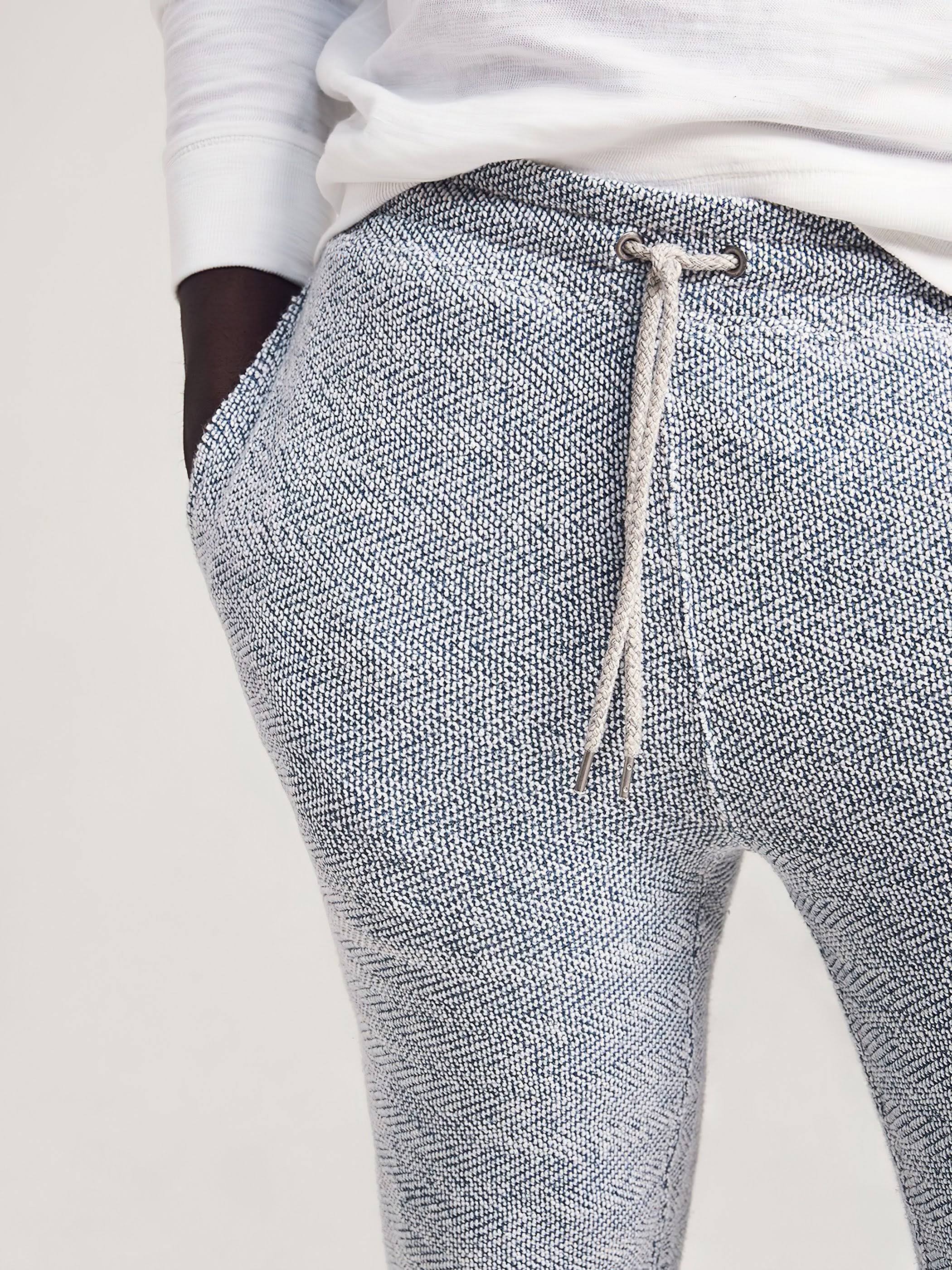 Faherty Men&s Whitewater Sweatpant - Medium - Whitewater