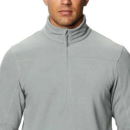 Mountain Hardwear Men&s Microchill 2.0 Zip T - XXL - Wet Stone