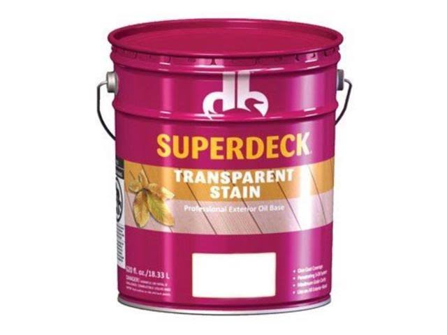 Duckback DPI019105-20 Superdeck 5 Gallon Natural Transparent Stain