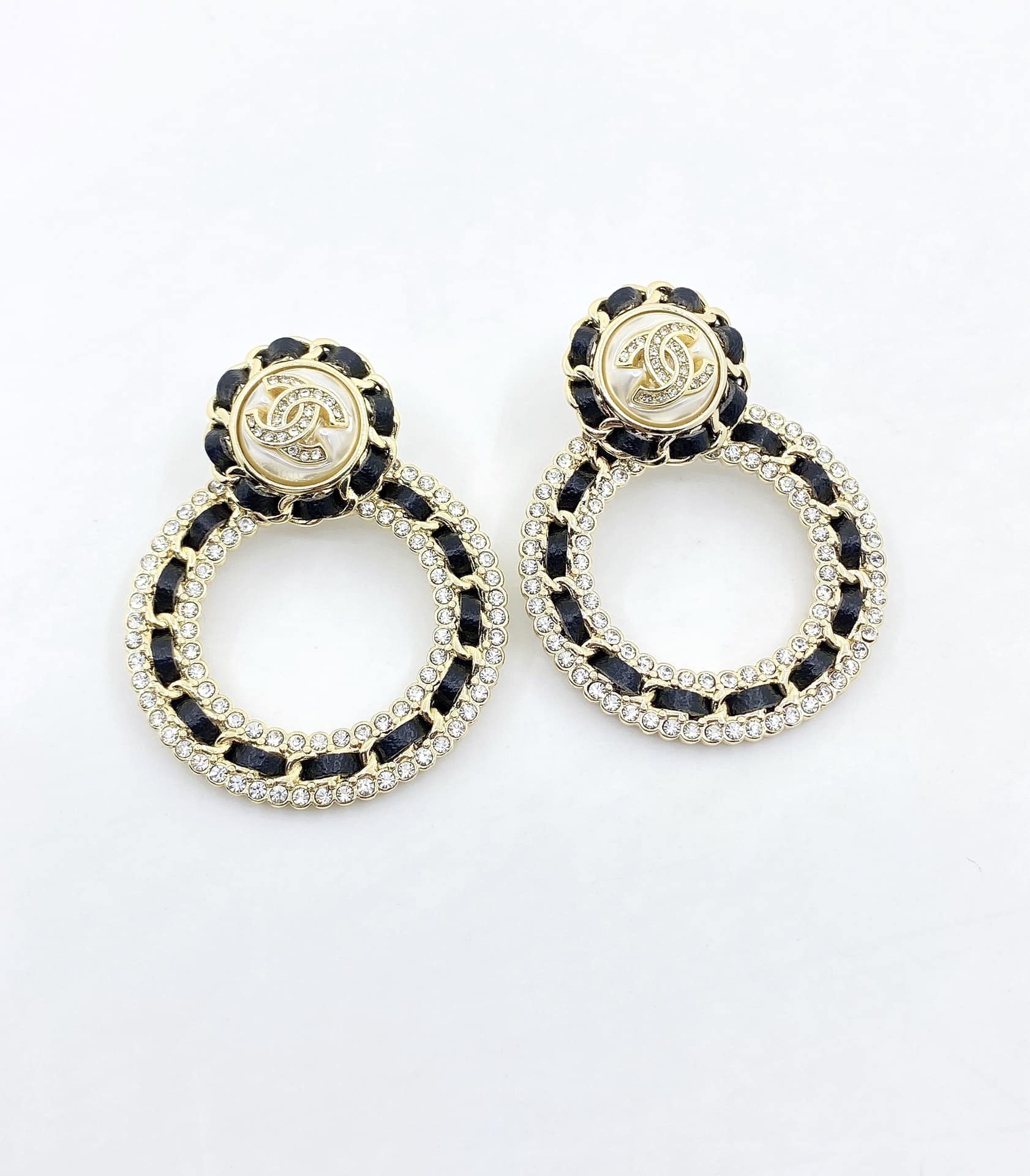 Chanel Hoop Earrings