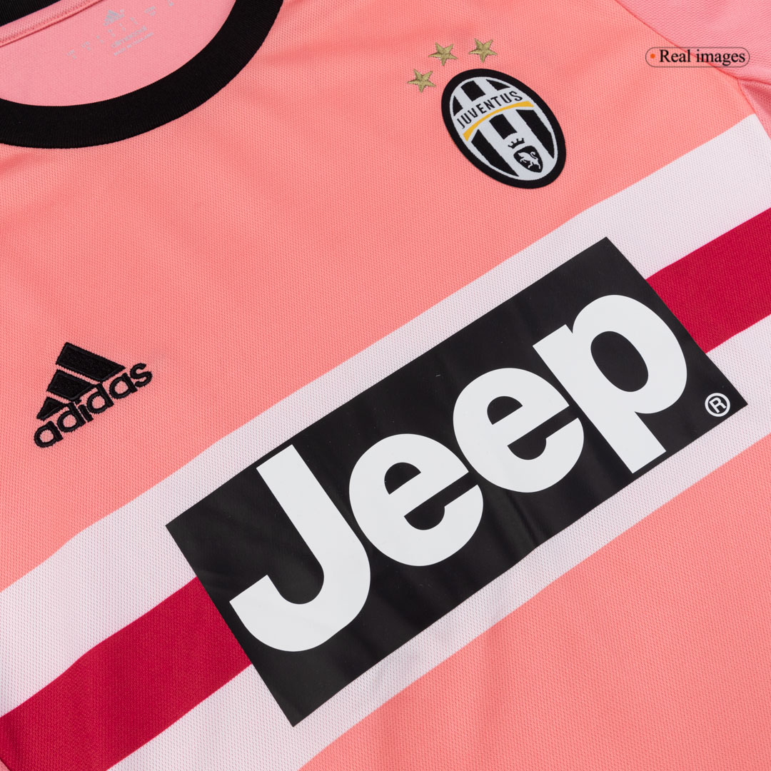Retro Soccer Jersey Juventus Away Long Sleeve 2015/16
