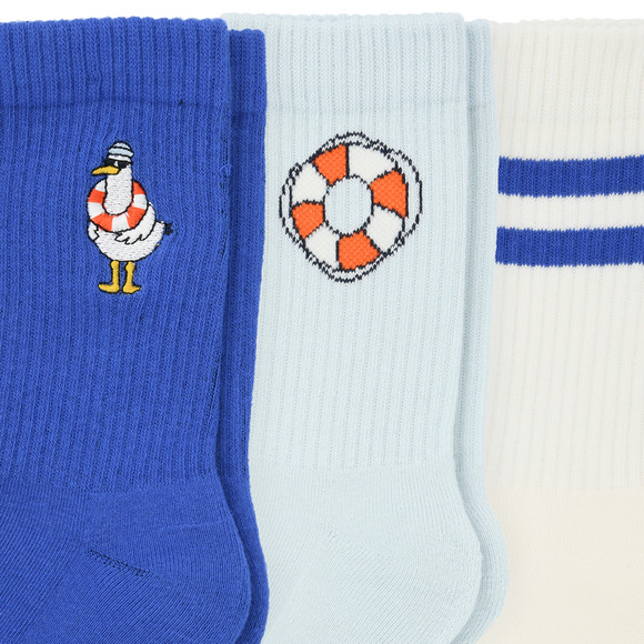 Famy 3 Paar Jungen Socken im Set