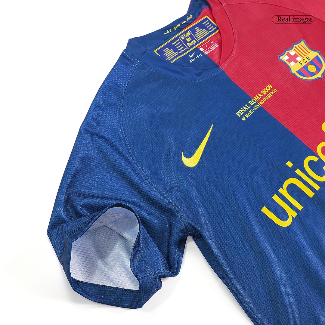 Retro Soccer Jersey Barcelona Home 2008/09 - UCL Final