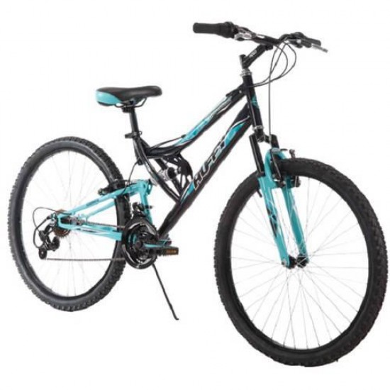 26″ Trail Runner Womens Mountain Bike, Metallic Pool Blue
