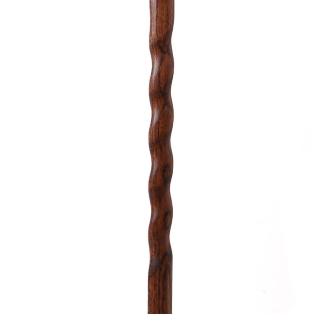 Brazos 37x22 Twisted Oak Hame Top Walking Cane