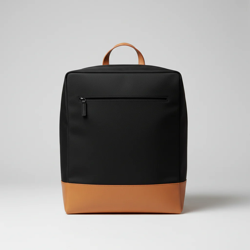 Geometric Square Backpack