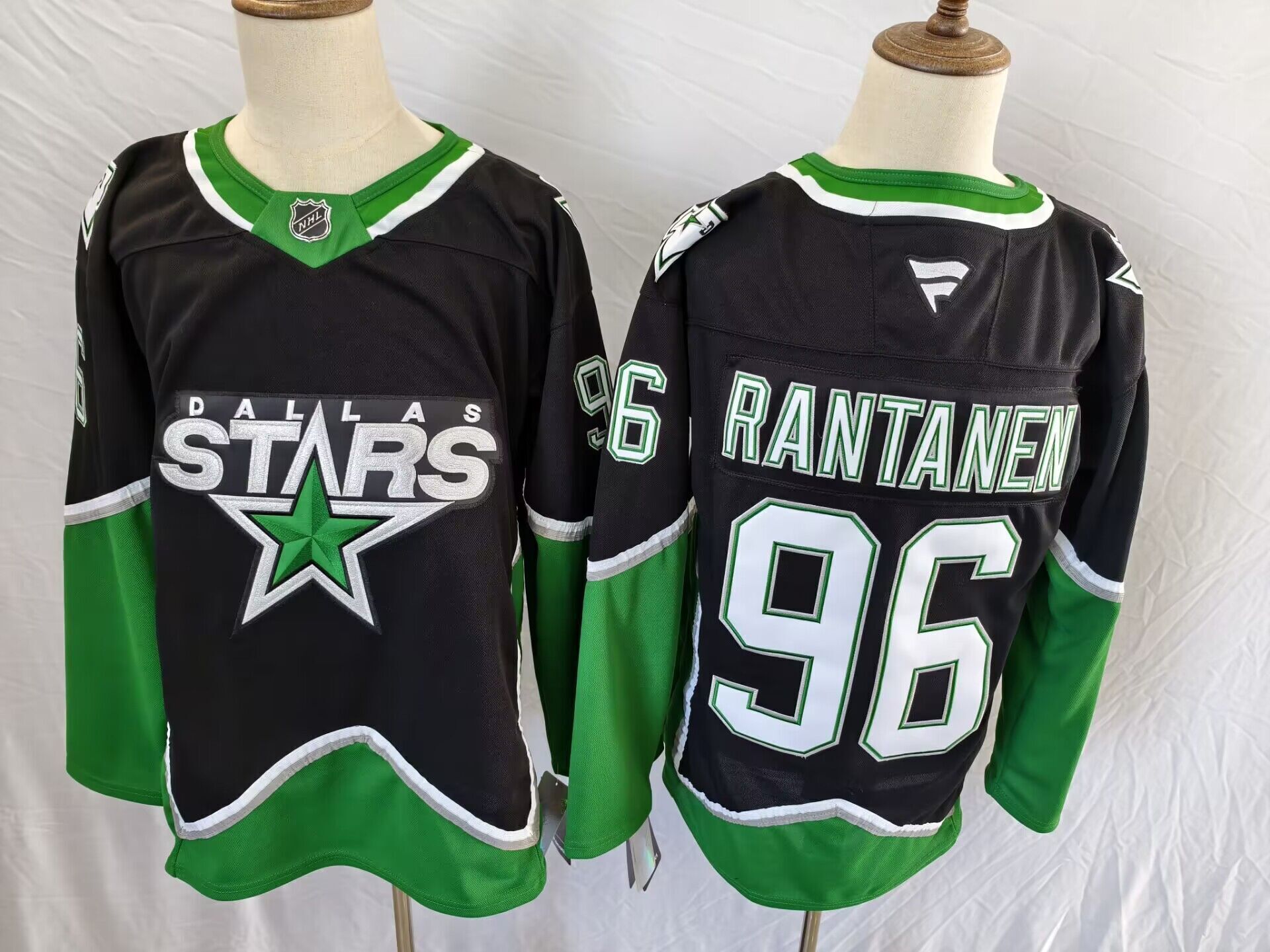 Men's Dallas Stars Mikko Rantanen #96 Fanatics Black Premium Player Jersey
