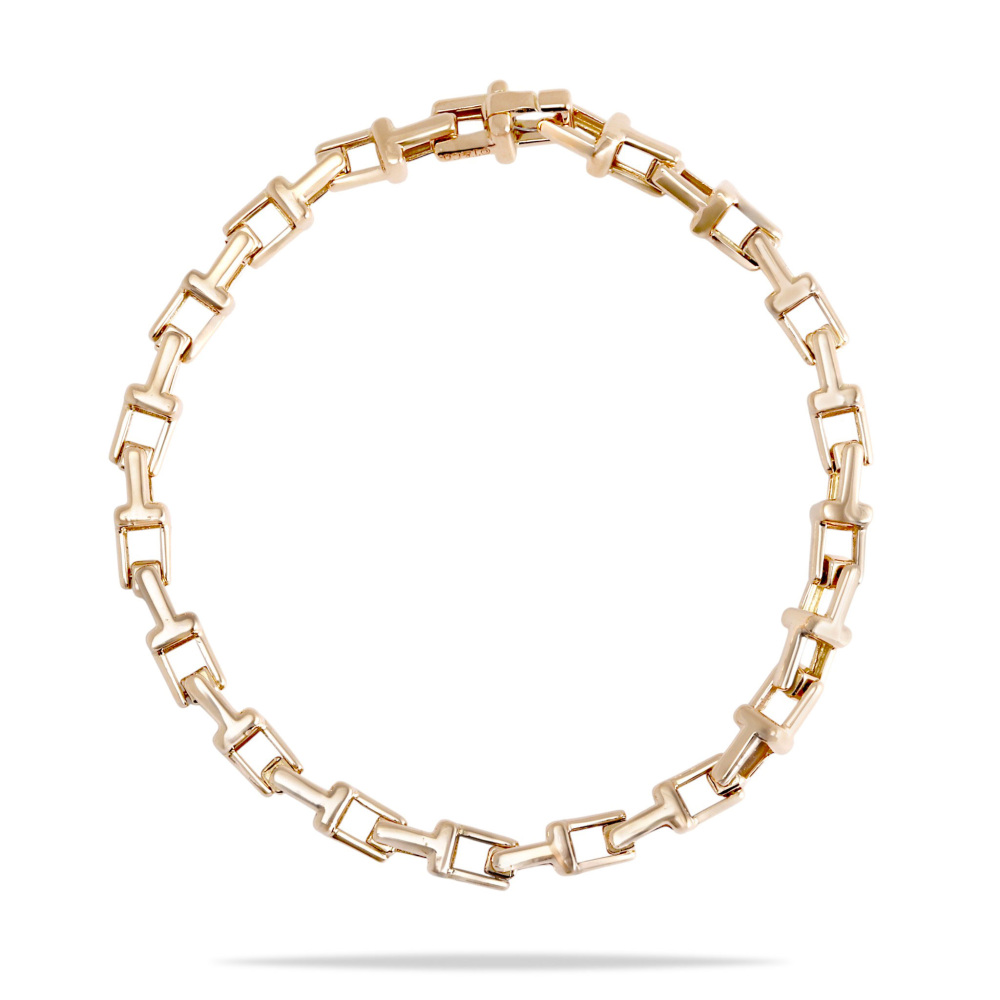 Tiffany & Co. Tiffany T Narrow Bracelet 18K Rose Gold