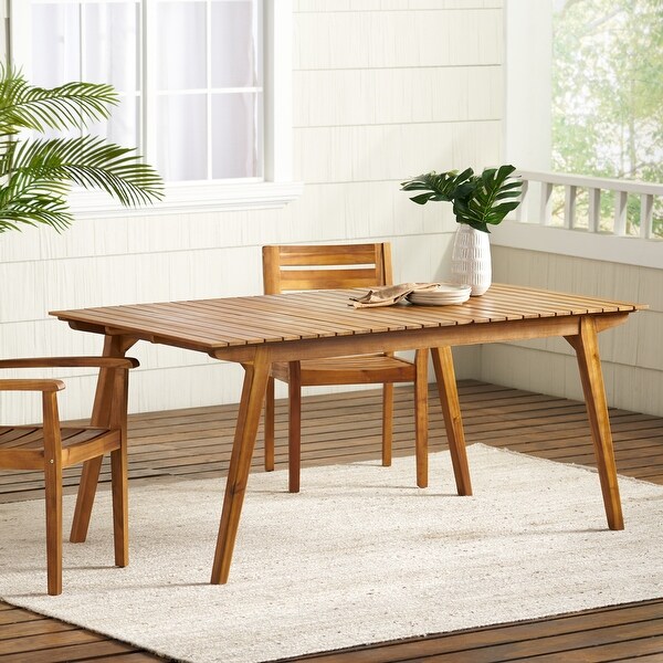 Acacia Wood Dining Table