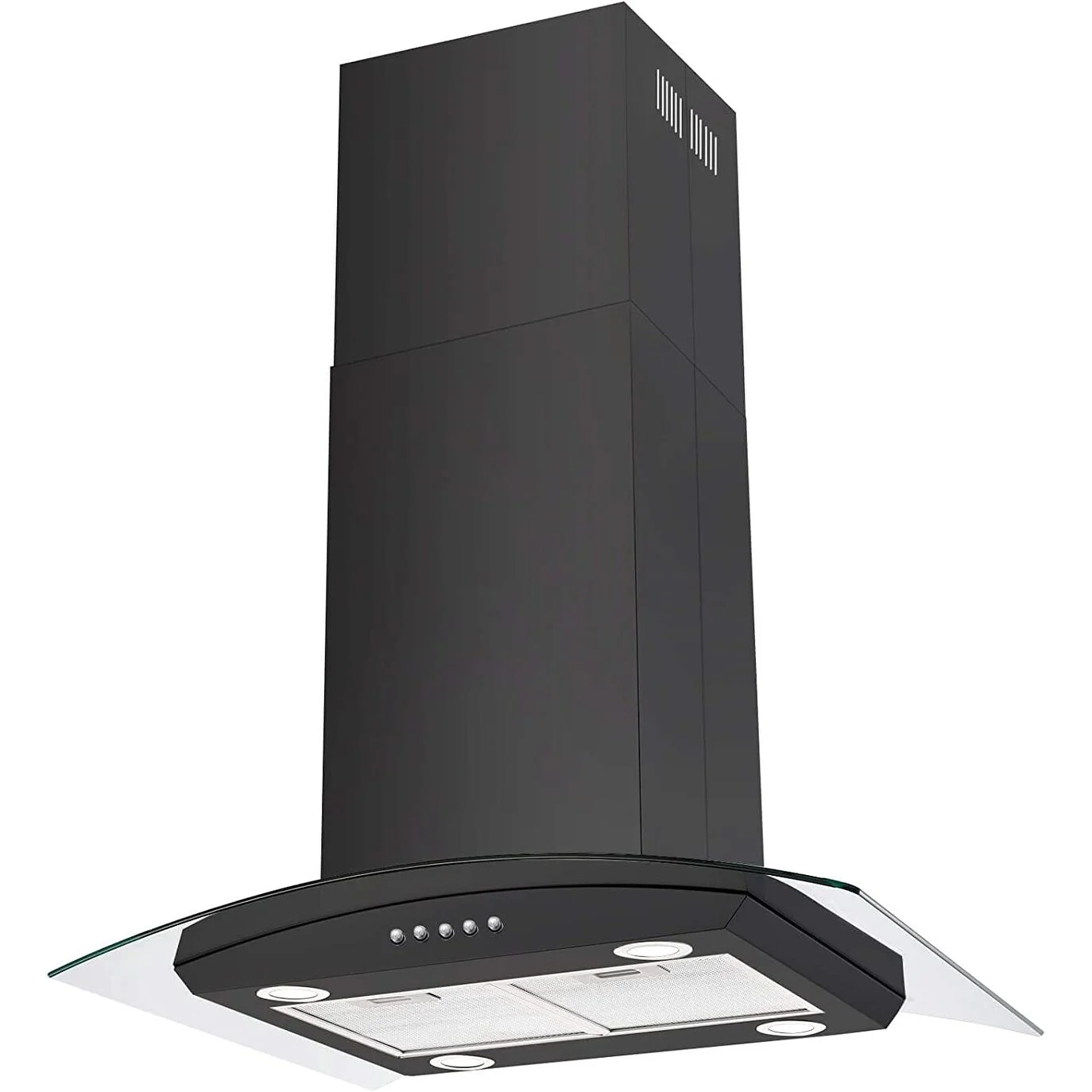 Tieasy  30 inch Stainless Steel Island Mount Range Hood 900 CFM Vent Hood - 30 inch