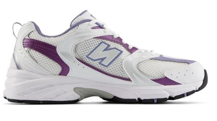 New Balance 530 White Violet MR530RE Casual Running Shoes