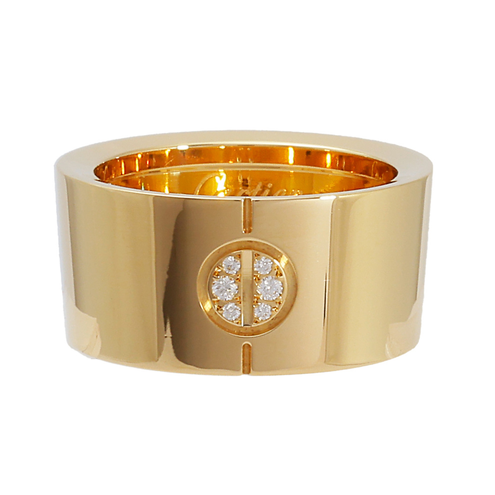 Cartier Love Diamond Ring 18K Yellow Gold