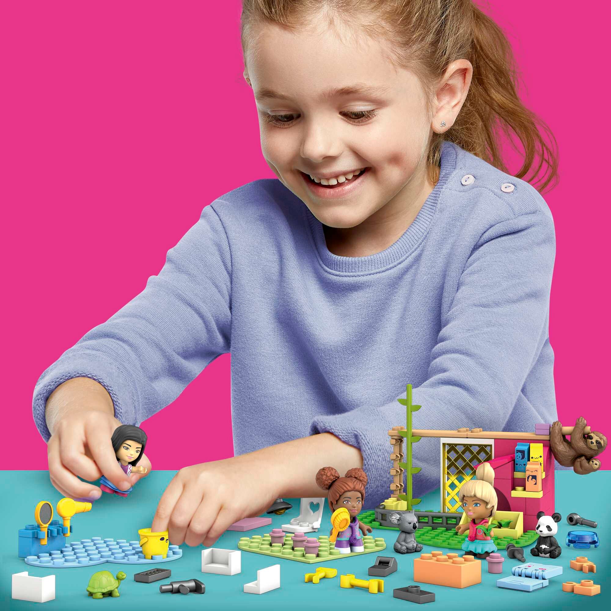 Mega Construx Barbie Animal Grooming Station building set (97 pieces)