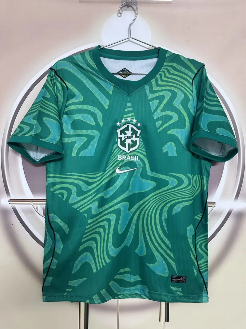 Brazil 2026/27 GK Jersey Green S-4XL