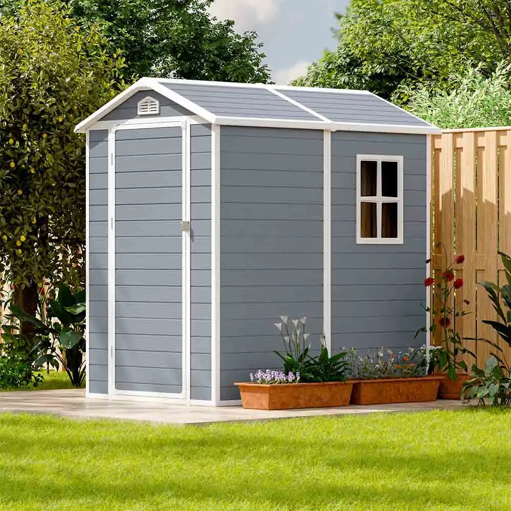 Patiowell 4x6 Plastic Shed Pro