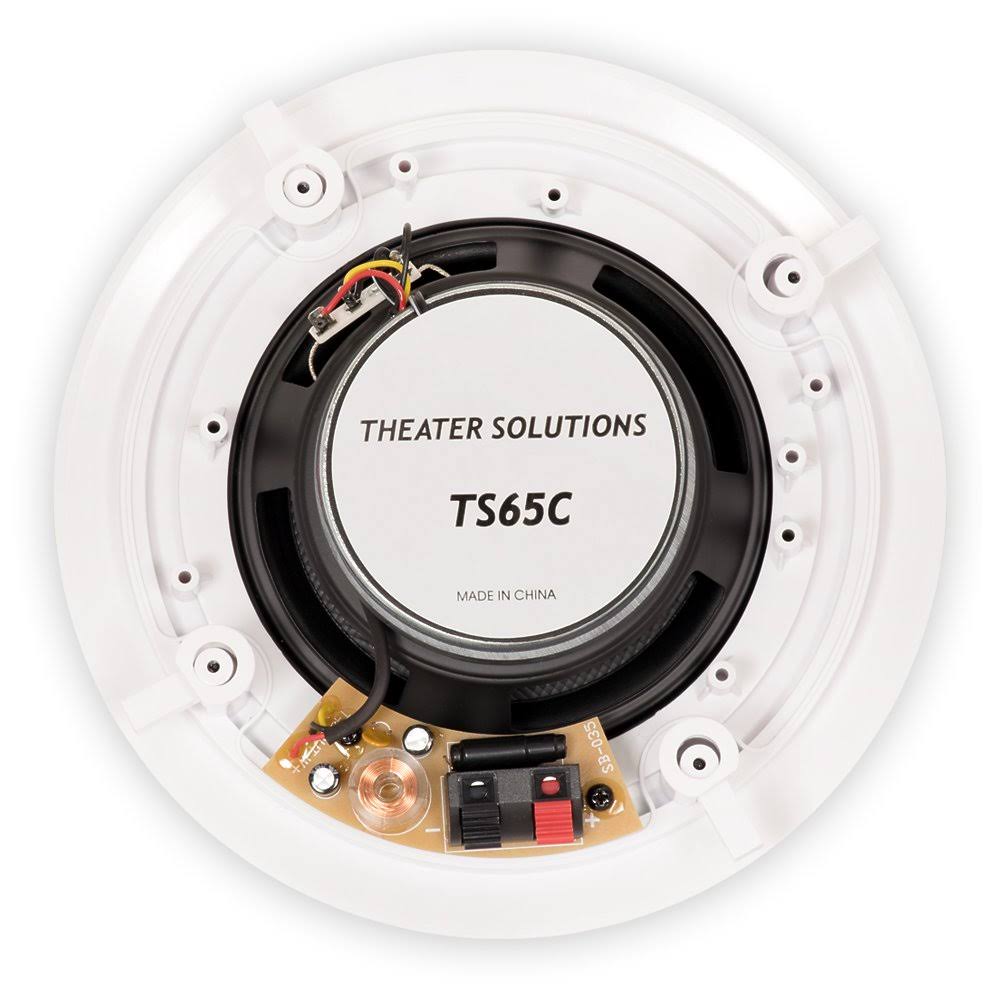 Theater Solutions TS65C in Ceiling 6.5x22 Speakers Surround Sound Home Theater 6 Pair Pack
