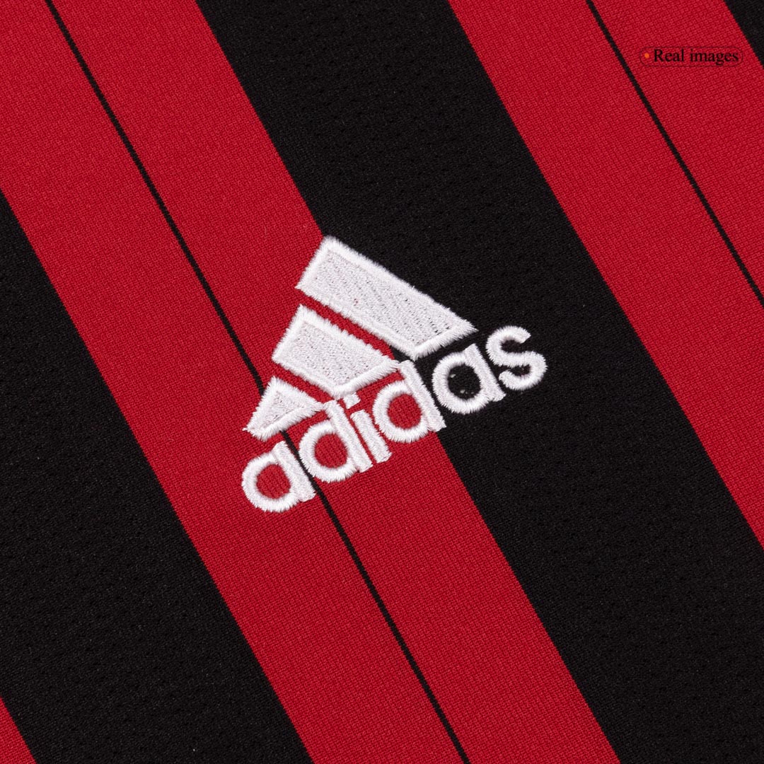 Retro Soccer Jersey AC Milan Home Long Sleeve 2013/14