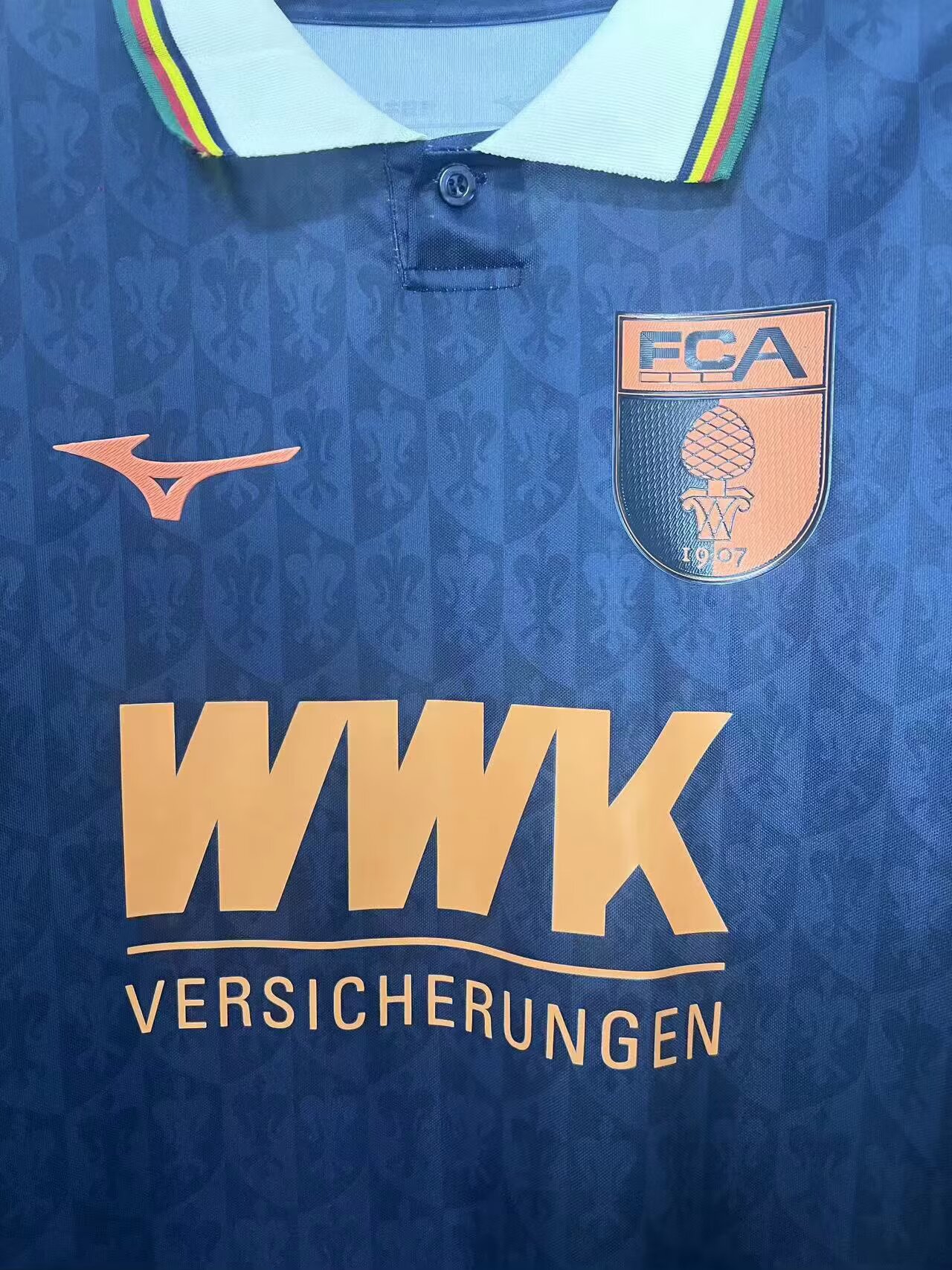 Augsburg FCA-Sondertrikot Fuggerstadt Dunkelblau S-4XL