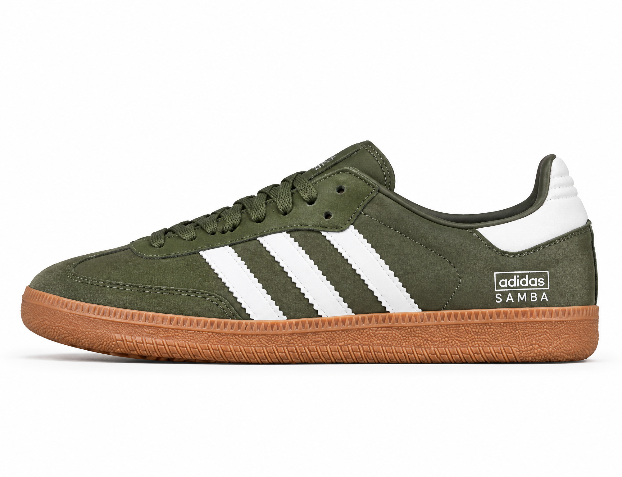 Adidas Originals Samba Og Focus Olive/Wonder White/Gum IE3440