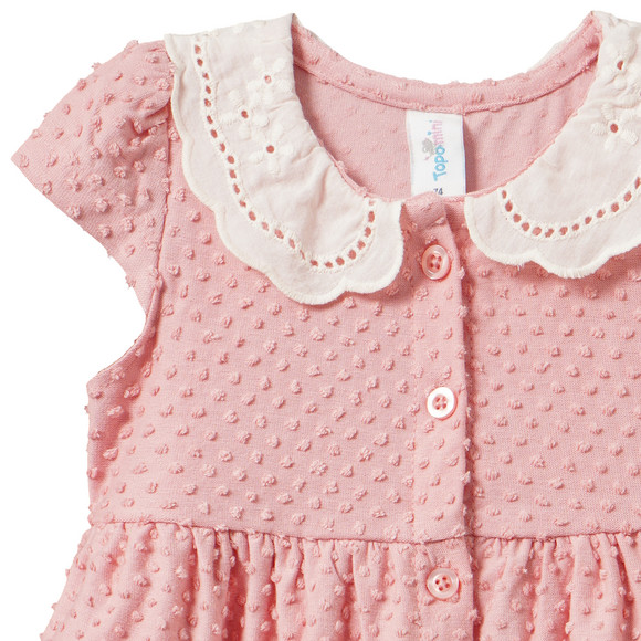 Topomini Baby Kleid mit Bubikragen