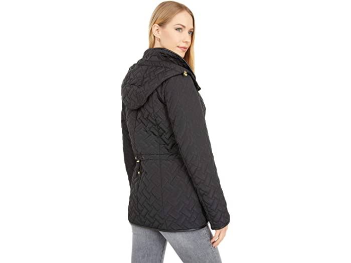 Cole Haan Signature Quilted Coat, Black / Regular 2 (XS)