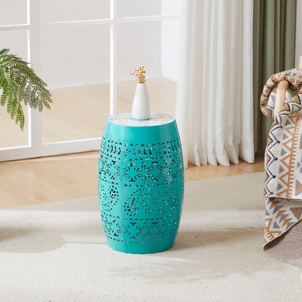 Pretty Mosaic Style Vibrant Accent Table