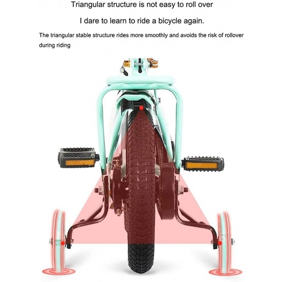 Kids Bike BMX Bike for Kids Boys Girls Bicycle Kids Children Bike,Girl’s Boy’s Bike with Stabilisers in Size 12″, 14″, 16″, 18″ for 2-8 Years Old,3 Colours
