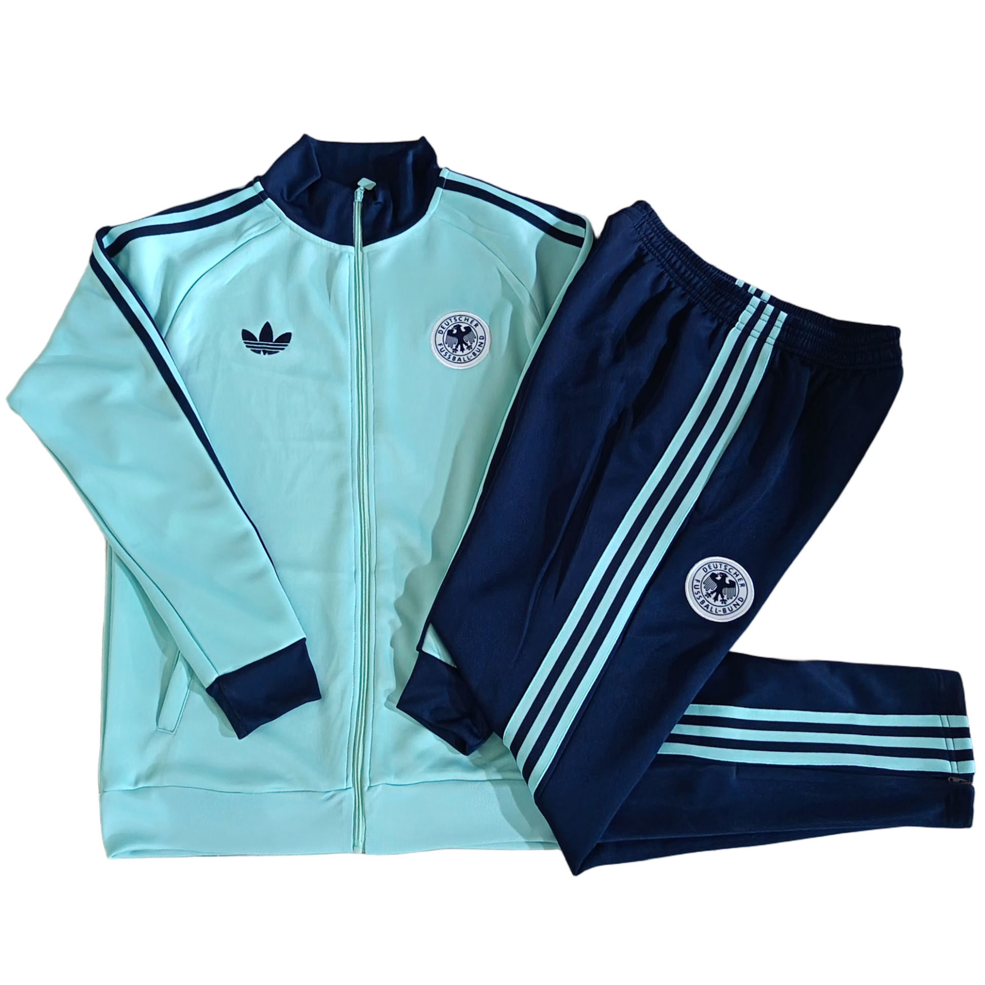 Germany 26/27 Full Zipper Training Suit-Green