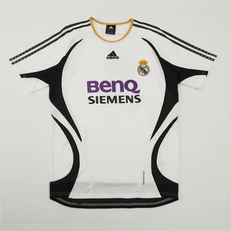 2006/07 Real Madrid Retro Short Sleeves Training Jersey - White