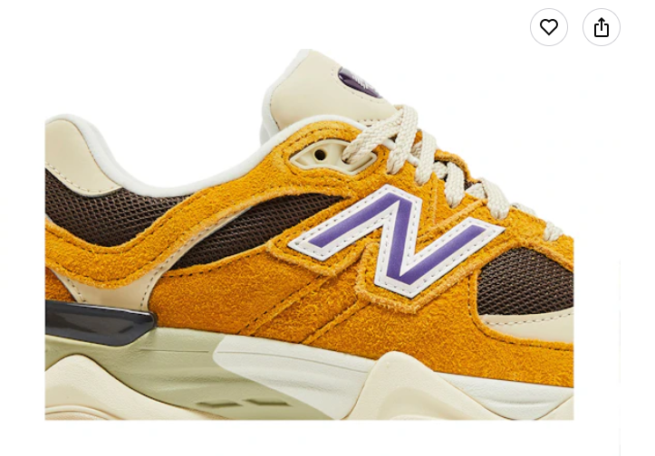 New Balance 9060 Butterscotch U9060SRB Casual Running Sneakers