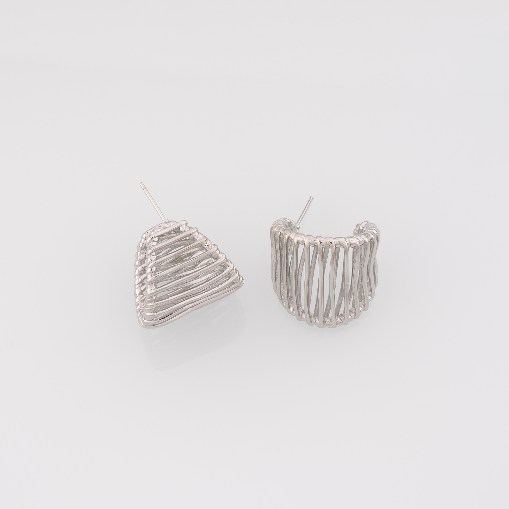 18K Gold Filled Geometric Stud Earrings,Geometric Earrings,Minimalist Earring,Dainty Earrings,Gift for Wife