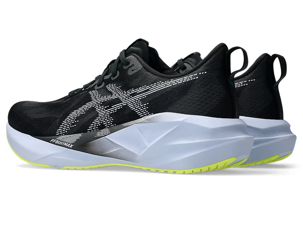 ASICS Novablast 5 Running Shoes Black/Blue Fade 1011B974-003