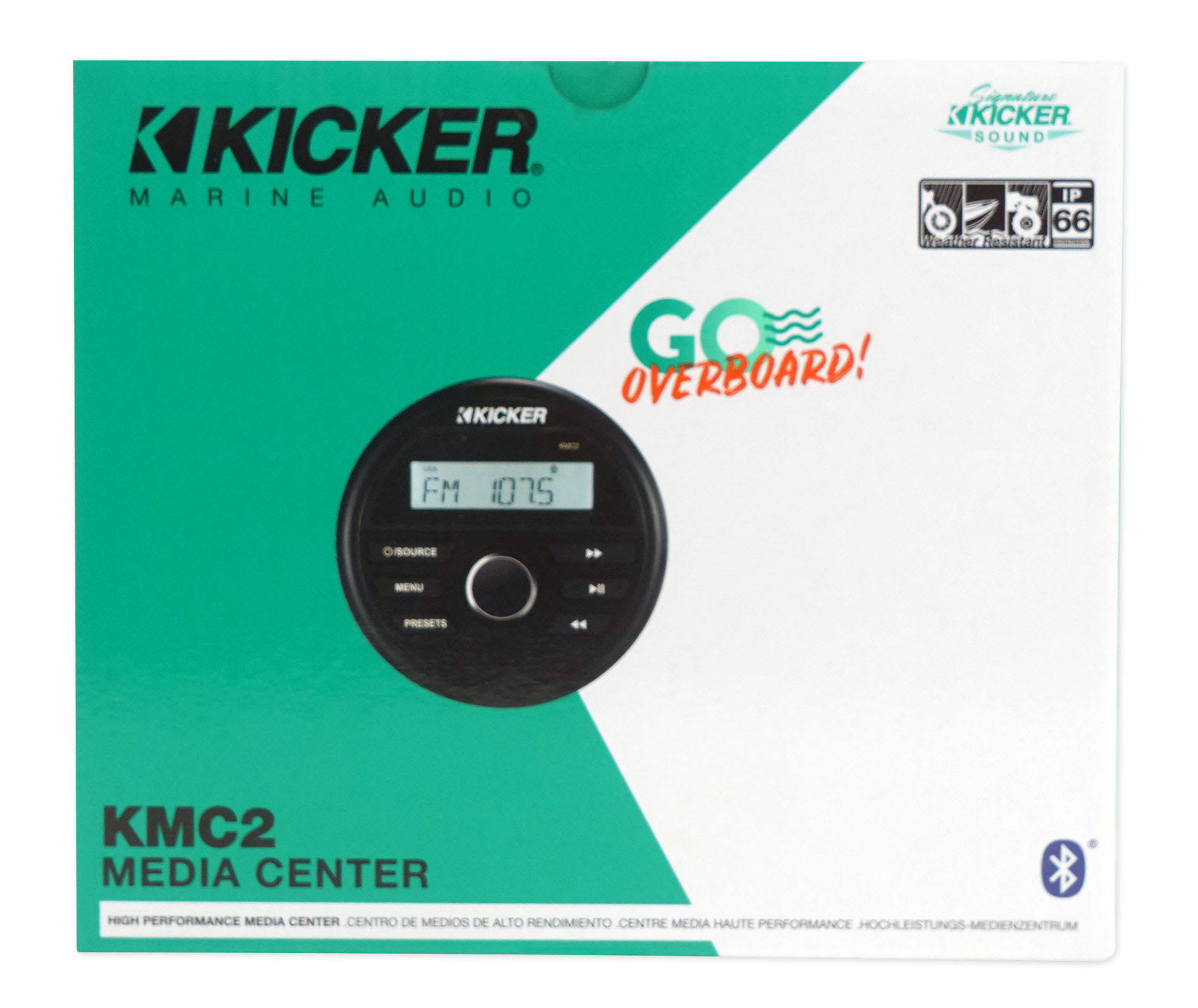 Kicker 46KMC2 Marine Digital Media Receiver