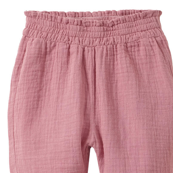 Topomini Newborn Musselin-Hose mit Paperbag-Bund