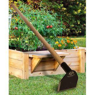 Rogue and Arcadian Rogue Field Hoe, 5 inch Lightweight Garden Grub Tool Used for Digging, Weeding, Gardening and Cultivating. Arcadian Cooling Tow