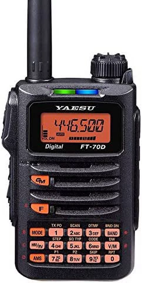 FT-70DR FT-70DE Original Yaesu 144/430 MHz Digital/Analog Handheld Transceiver - C4FM / FDMA - 3 Year Manufacturer Warranty