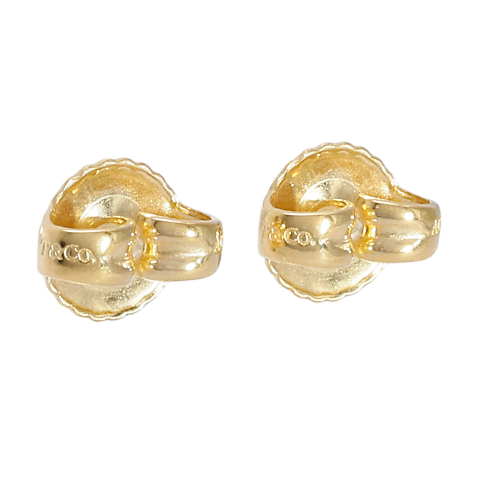 Tiffany & Co. Olive Leaf Hoop Paloma Picasso Earrings 18K Yellow Gold 60571996