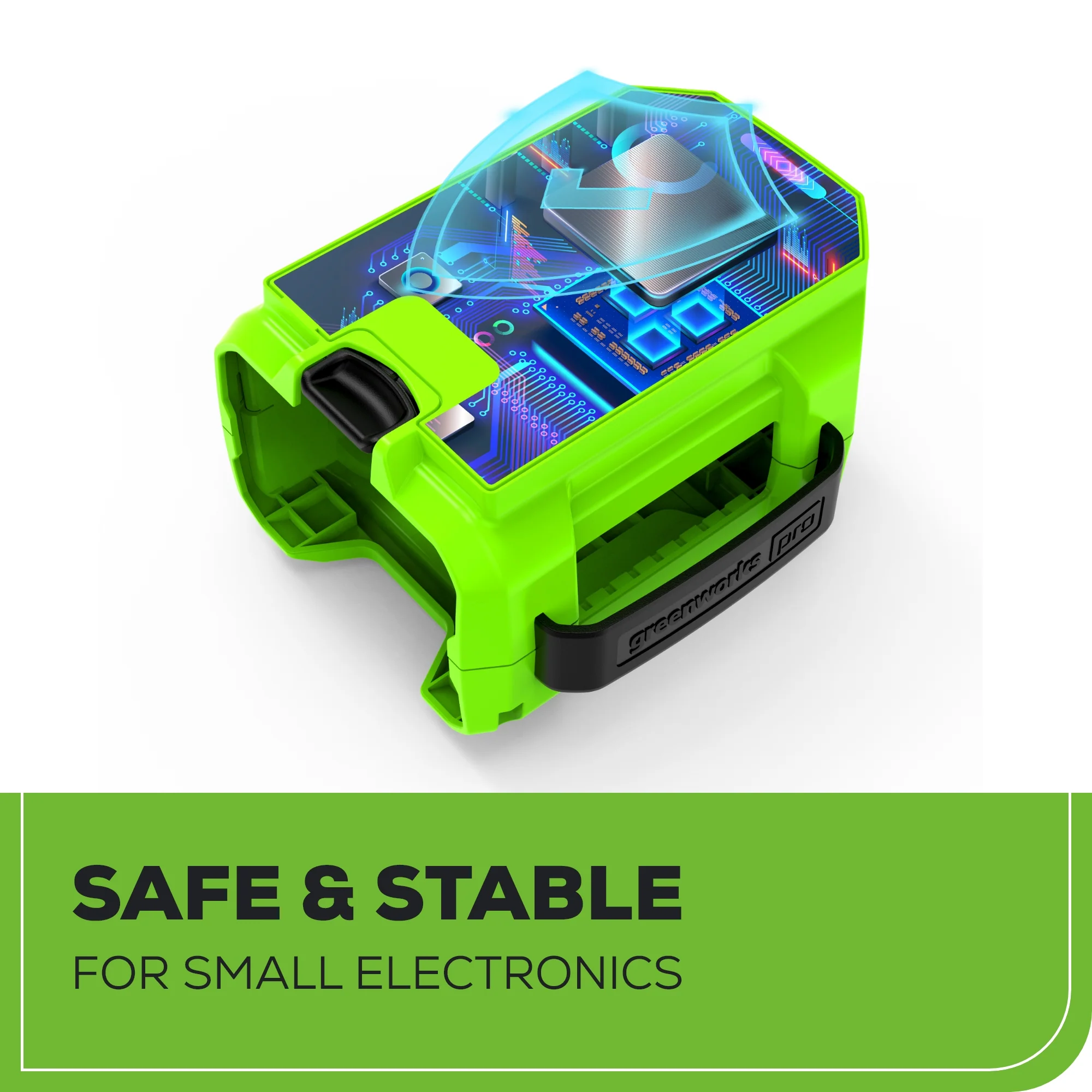 2026 80V Cordless Battery 300 Watt Power Inverter (Tool Only)