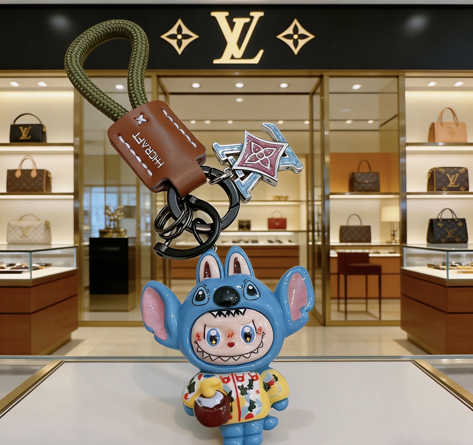 LV Collaboration Keychain - cnluxepick