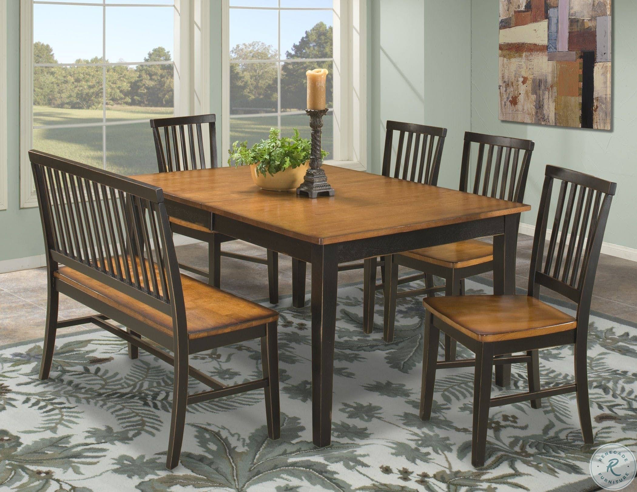 Arlington Slat Back Side Chair Wood Black Java Finish Set of 2 Imagio Home