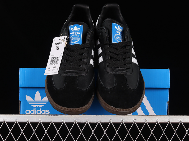 Adidas Samba Og Shoes Core Black/Cloud White/Gum B75807