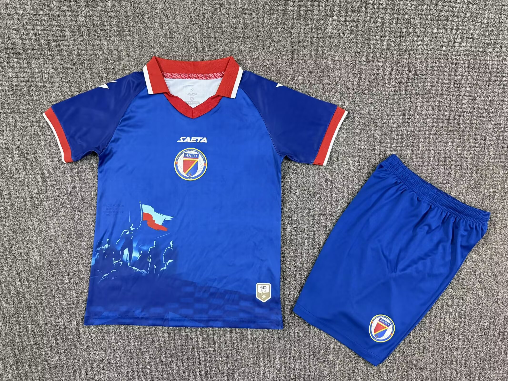 Kids 2026/27 Haiti Home Jersey