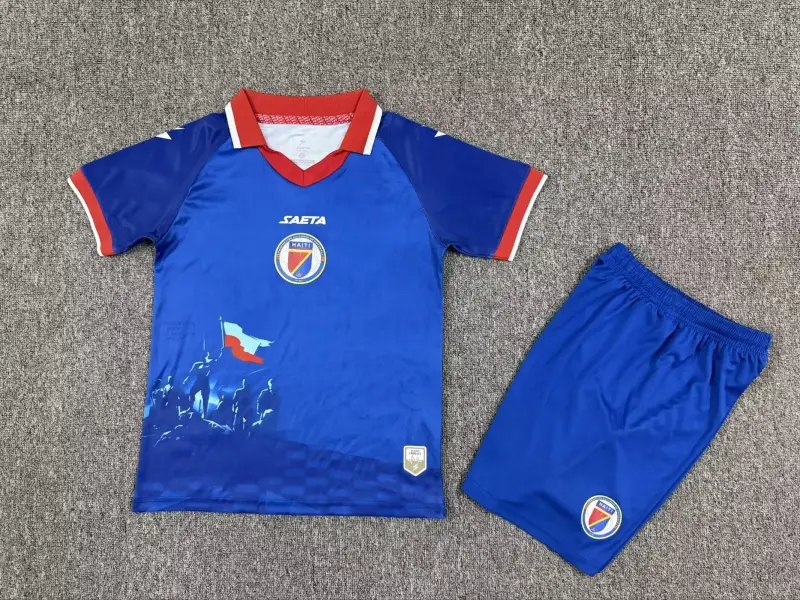 Kids 2026/27 Haiti Home Jersey