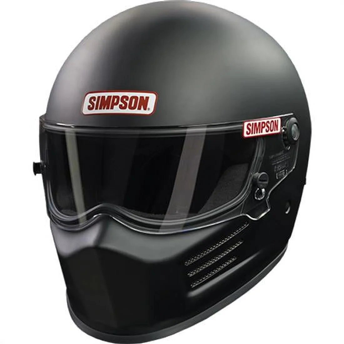 Simpson SA2020 Bandit Helmet, Black, Large