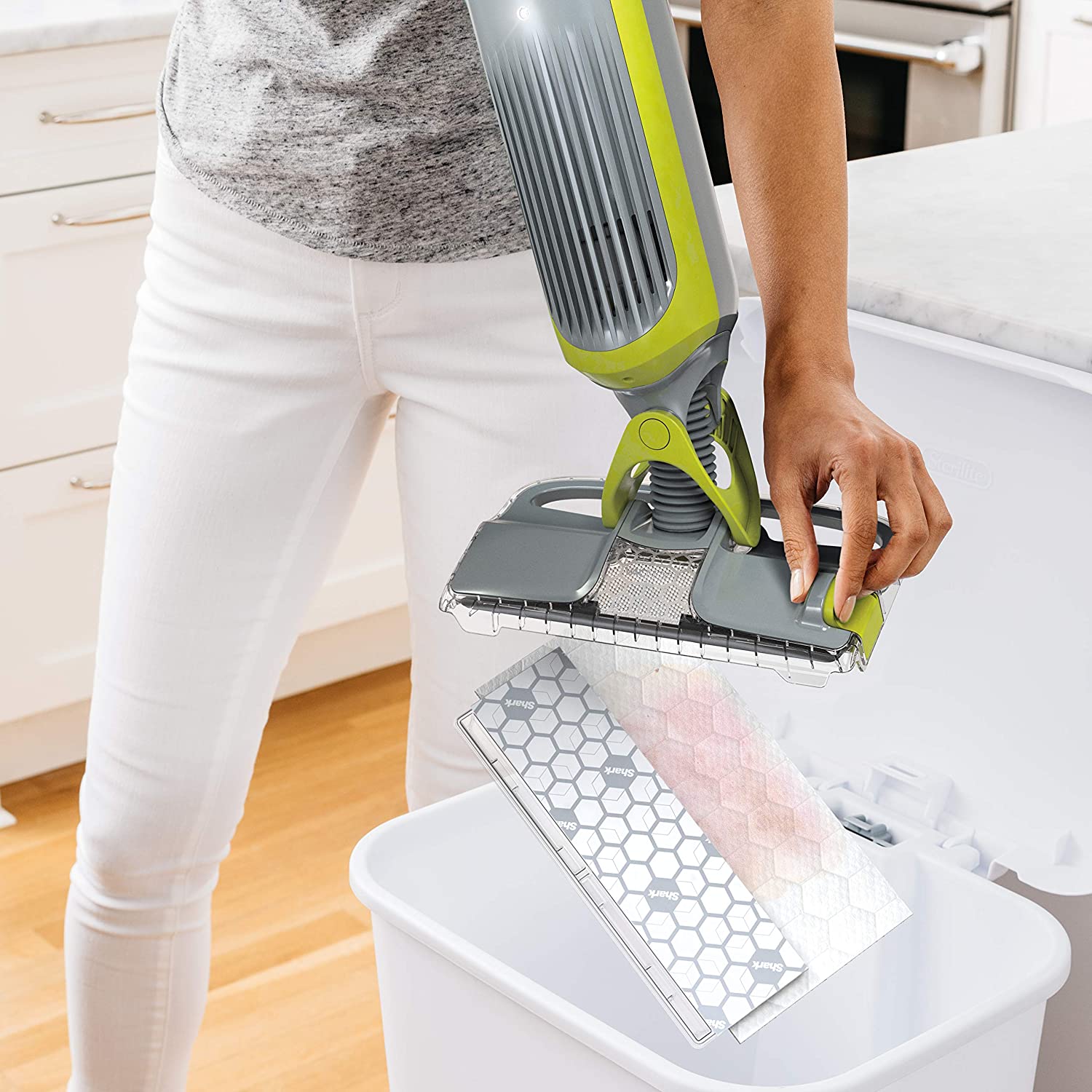 Shark VACMOP Disposable Hard Floor Vacuum and Mop Pad Refills, 30ct