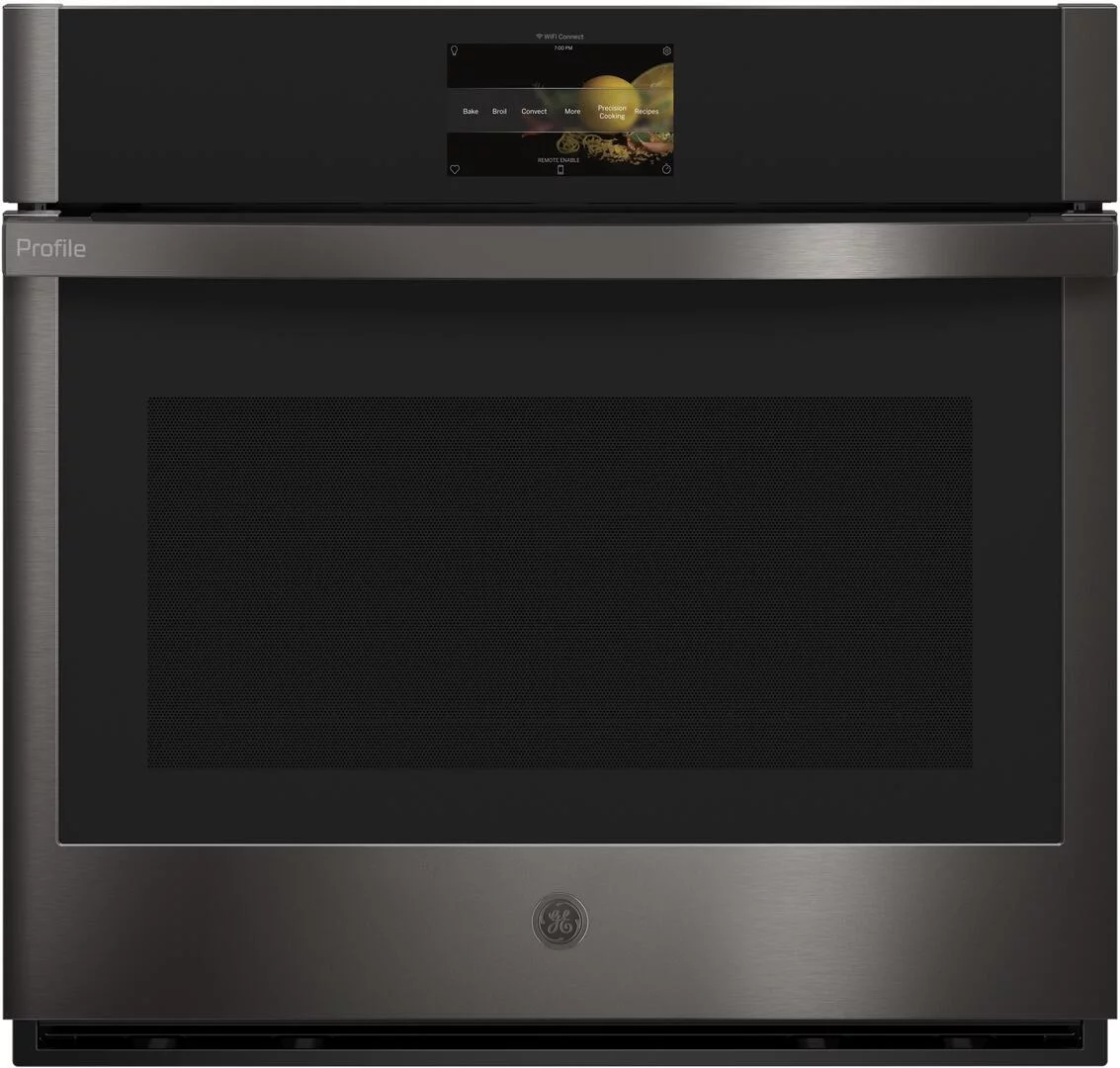 GE APPLIANCES PTS7000BNTS  SINGLE WALL ELECTRIC OVEN Black Slate