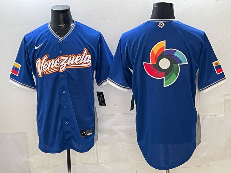 Men's Venezuela Baseball Royal 2026 World Baseball Classic Player Jersey