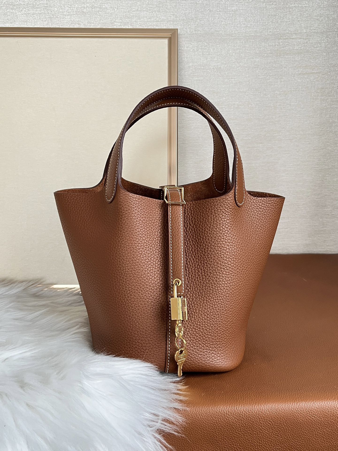 Hermes Picotin Lock 18Cm Brown
